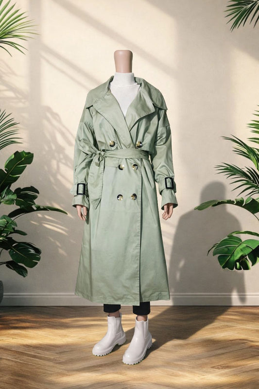 Oliva Trench Coat 🫒
